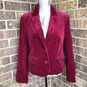 2 for $25 / Kenneth Cole Red Velvet Blazer